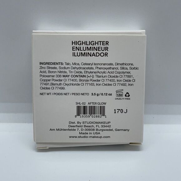 NWT StudioMakeup Highlighter - After Glow - Picture 5 of 7
